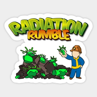 Radiation Rumble Sticker